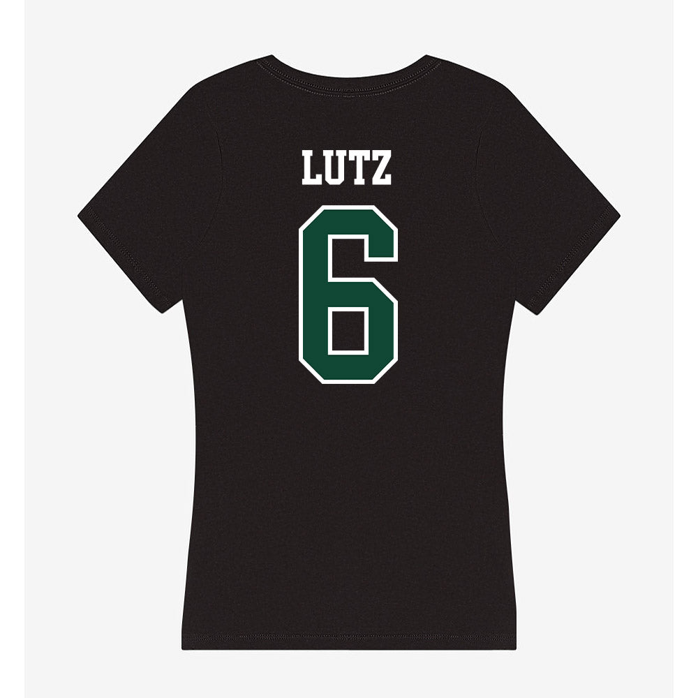 Portland State - NCAA Softball : Breanna Lutz - Women's V-Neck T-Shirt-1