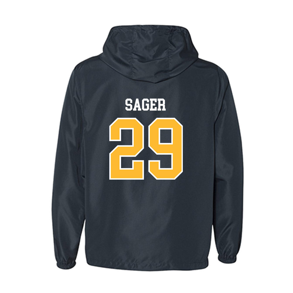 UW Eau Claire - NCAA Football : DeShaun Sager - Windbreaker-1