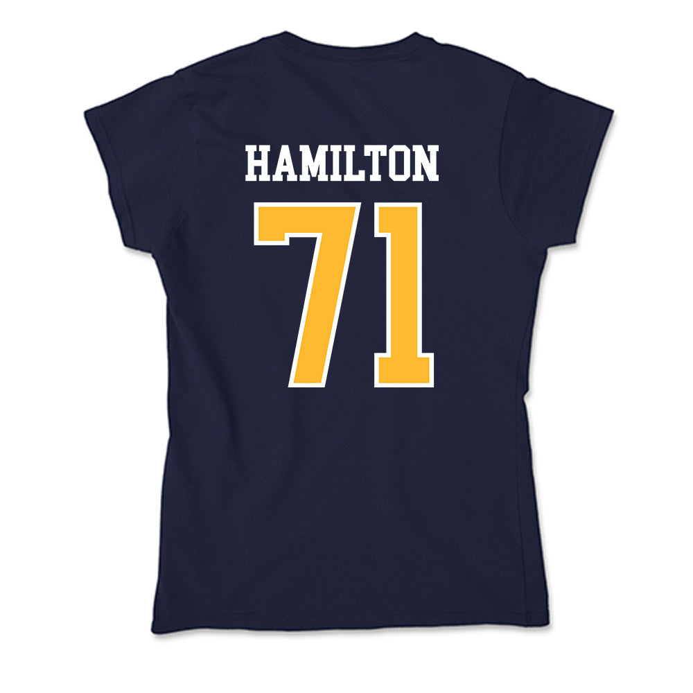 UW Eau Claire - NCAA Football : Joey Hamilton - Soft Style Women’s T-Shirt-1
