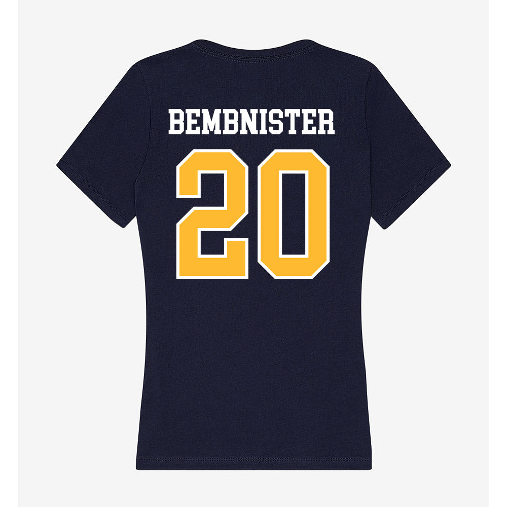 UW Eau Claire - NCAA Women's Soccer : Taylor Bembnister - Women's V-Neck T-Shirt-1