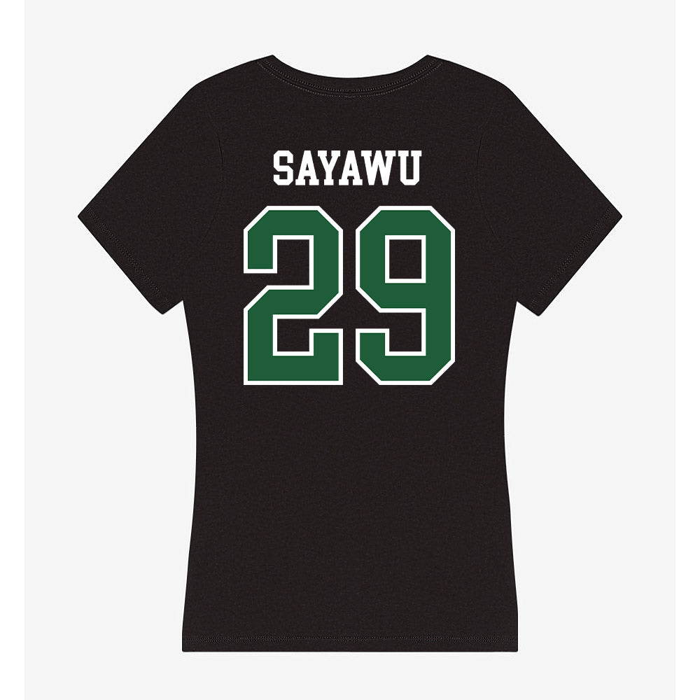 Utah Valley - NCAA Men's Soccer : Sharif Sayawu - Women's V-Neck T-Shirt-1