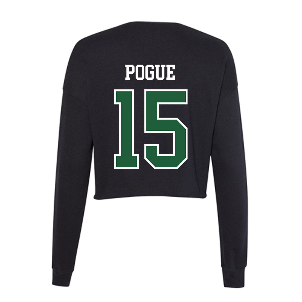 Utah Valley - NCAA Men's Soccer : Noah Pogue - Women's Cropped Crew Fleece-1