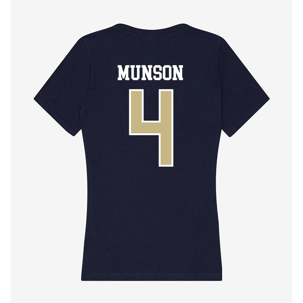 Oral Roberts - NCAA Women's Soccer : Kylee Munson - Women's V-Neck T-Shirt-1