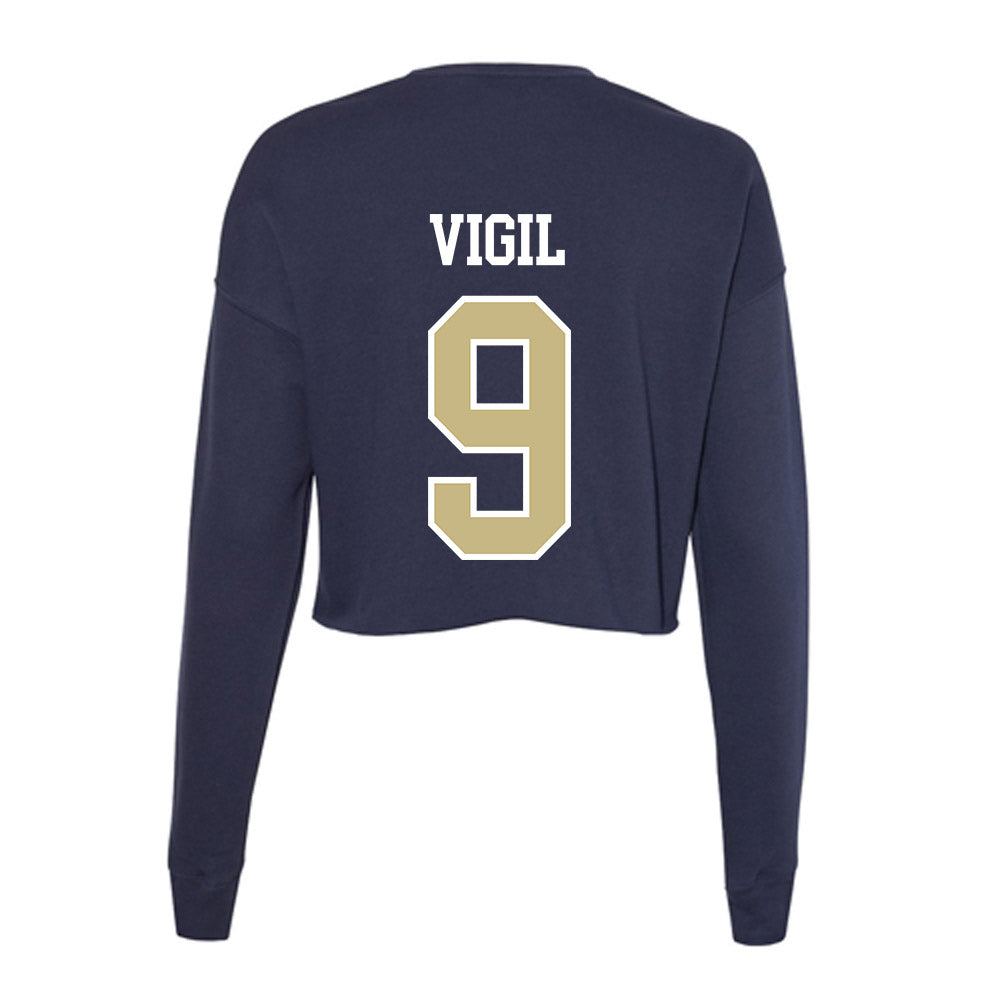 Oral Roberts - NCAA Women's Soccer : Ava Vigil - Women's Cropped Crew Fleece-1