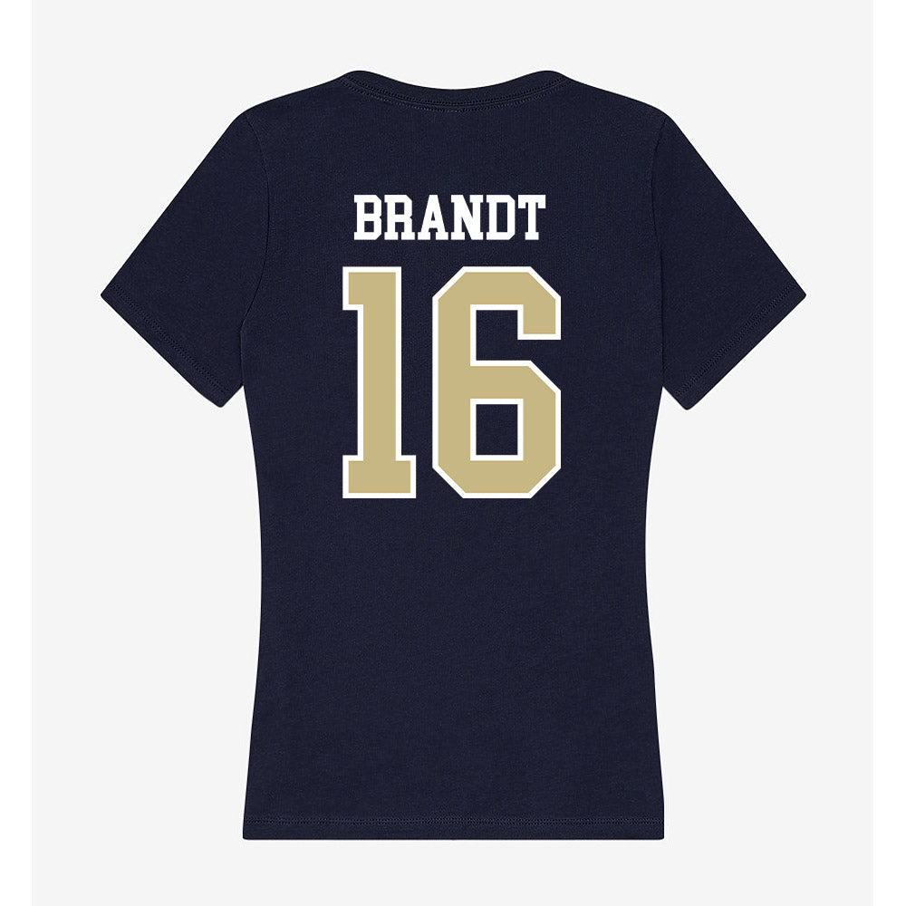 Oral Roberts - NCAA Baseball : Matthew Brandt - Women's V-Neck T-Shirt-1