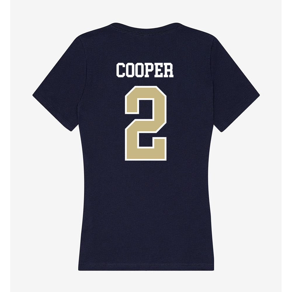 Oral Roberts - NCAA Women's Basketball : Hannah Cooper - Women's V-Neck T-Shirt-1
