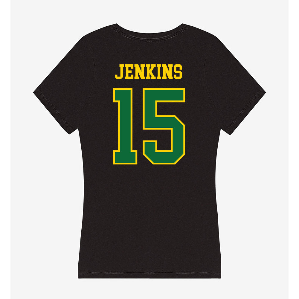 KYSU - NCAA Women's Basketball : Aniyah Jenkins - Women's V-Neck T-Shirt-1
