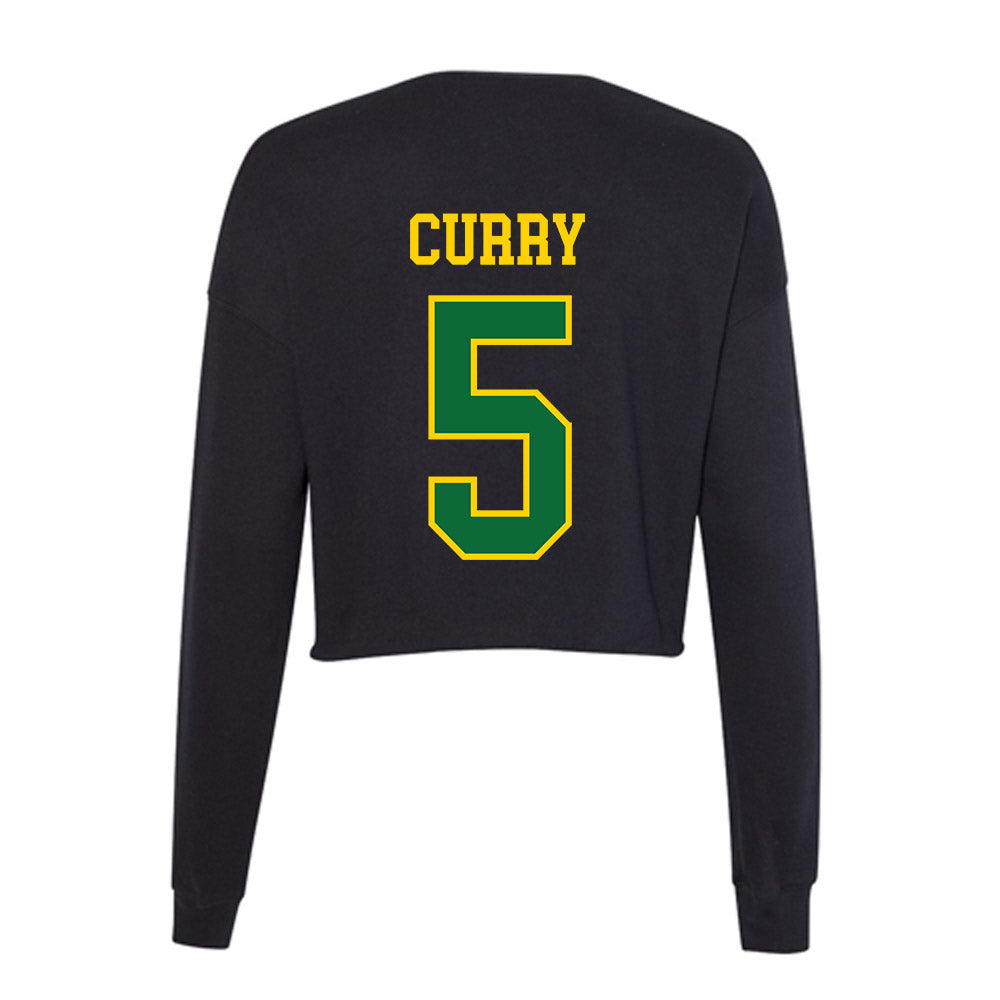 KYSU - NCAA Football : Navy Curry - Women's Cropped Crew Fleece-1
