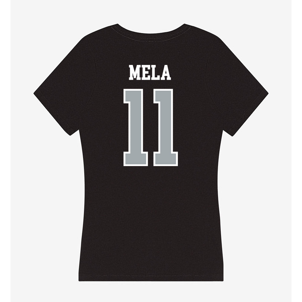 Providence - NCAA Men's Basketball : Ryan Mela - Women's V-Neck T-Shirt-1