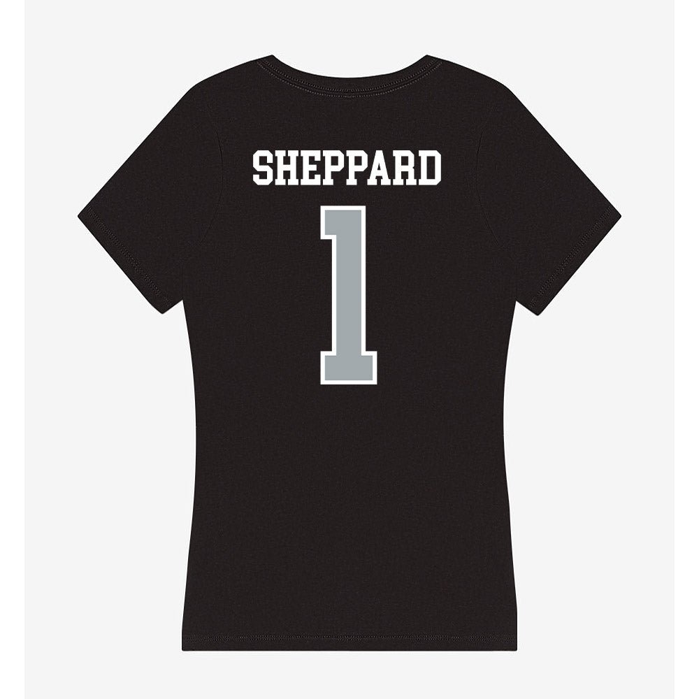 Providence - NCAA Women's Basketball : Kylee Sheppard - Women's V-Neck T-Shirt-1