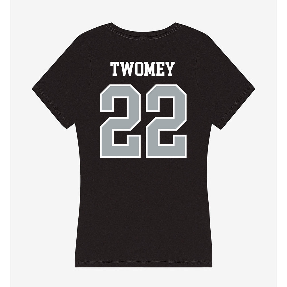 Providence - NCAA Softball : Alyssa Twomey - Women's V-Neck T-Shirt-1