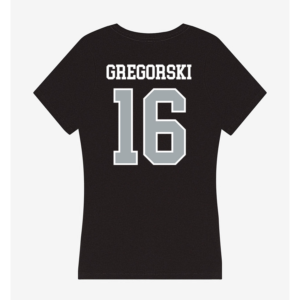 Providence - NCAA Women's Soccer : Emma Gregorski - Women's V-Neck T-Shirt-1