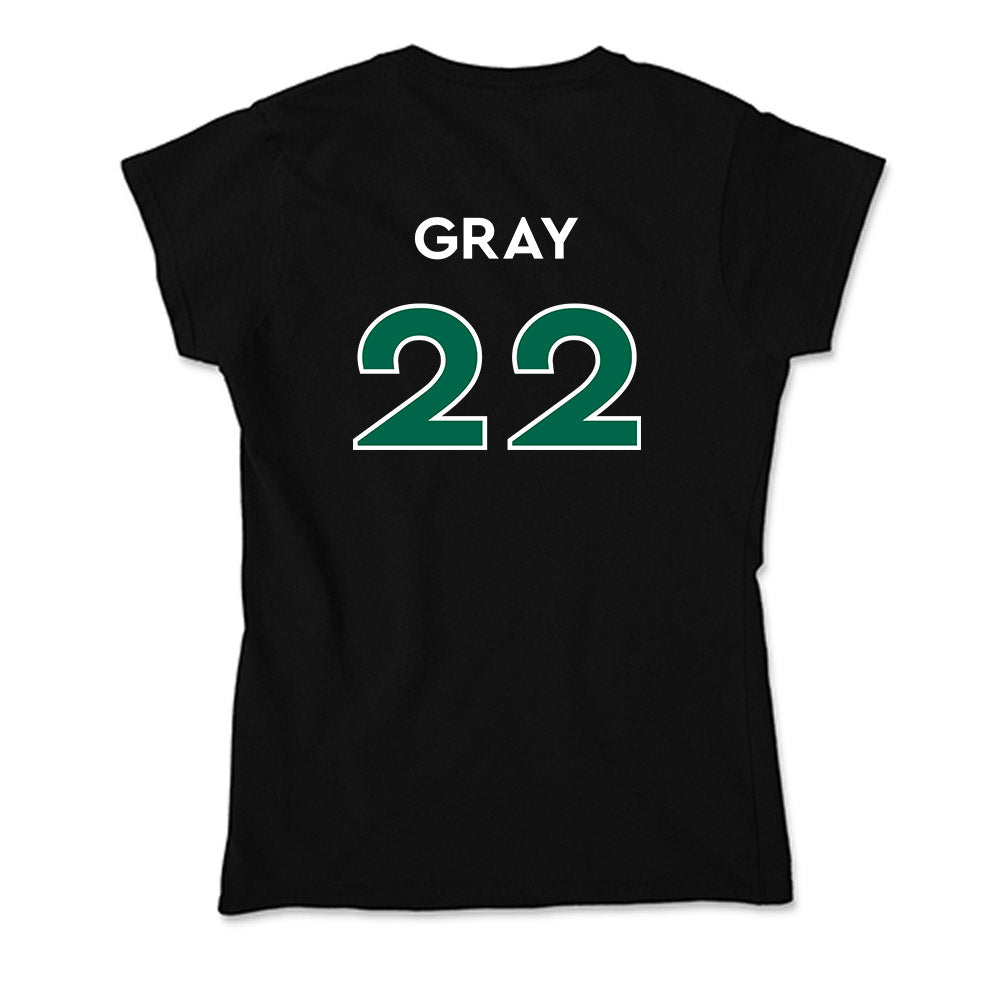 Illinois Wesleyan - NCAA Football : Malik Gray - Soft Style Women’s T-Shirt-1