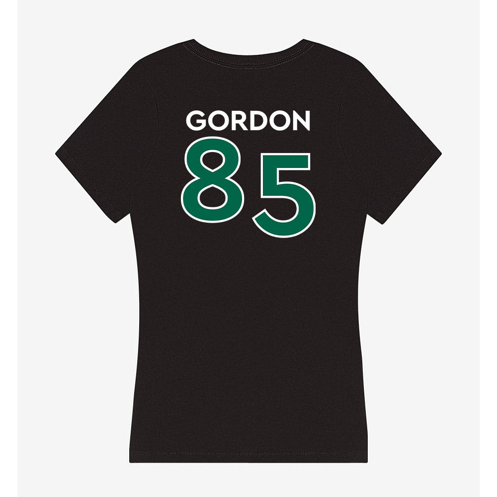 Illinois Wesleyan - NCAA Football : Matthew Gordon - Women's V-Neck T-Shirt-1