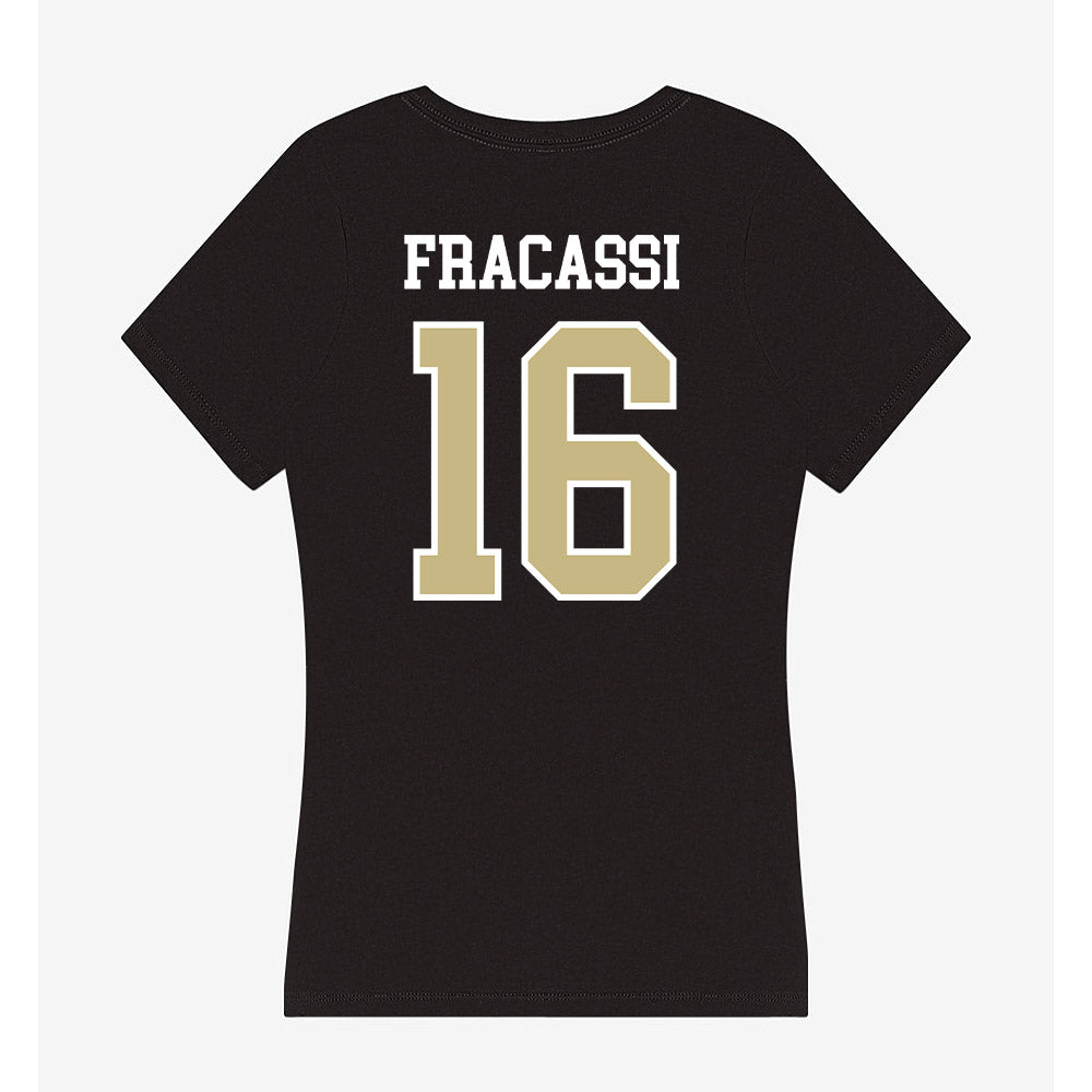 Albion - NCAA Football : Braden Fracassi - Women's V-Neck T-Shirt-1