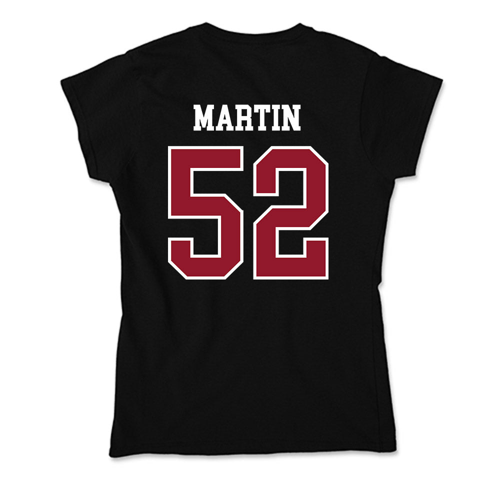 Lafayette College - NCAA Men's Lacrosse : Lowen martin - Soft Style Women’s T-Shirt-1