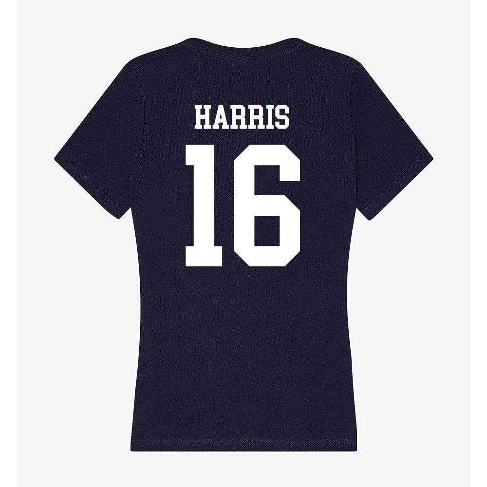 Jackson State - NCAA Baseball : Shemar Harris - Women's V-Neck T-Shirt-1