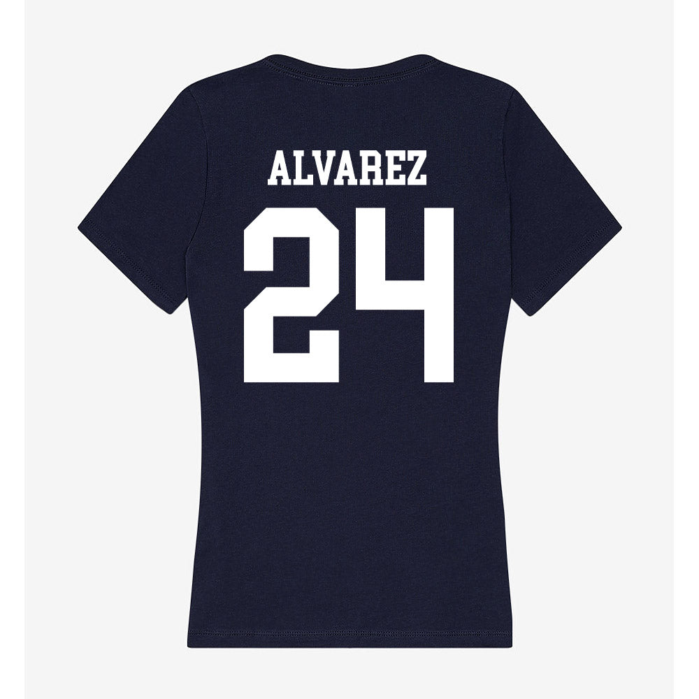 Jackson State - NCAA Baseball : Ledy Alvarez - Women's V-Neck T-Shirt-1