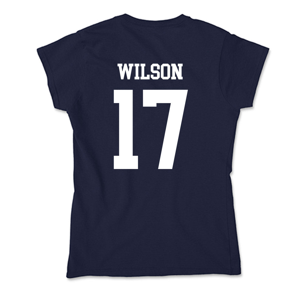 Jackson State - NCAA Women's Soccer : Asia Wilson - Soft Style Women’s T-Shirt-1
