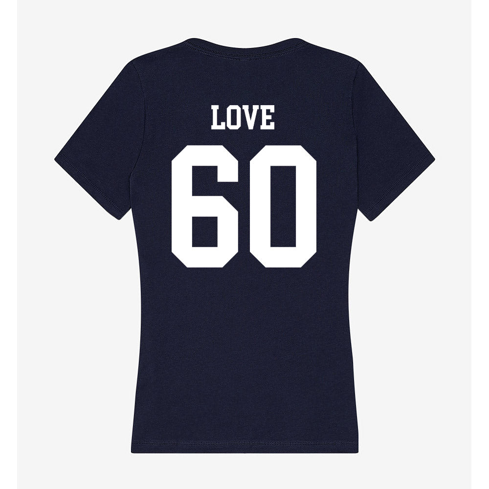 Jackson State - NCAA Football : Devin Love - Women's V-Neck T-Shirt-1