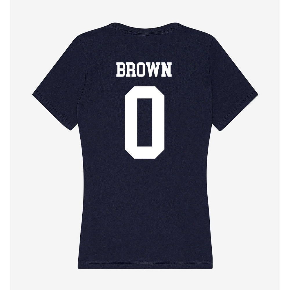 Jackson State - NCAA Baseball : Anthony Brown - Women's V-Neck T-Shirt-1