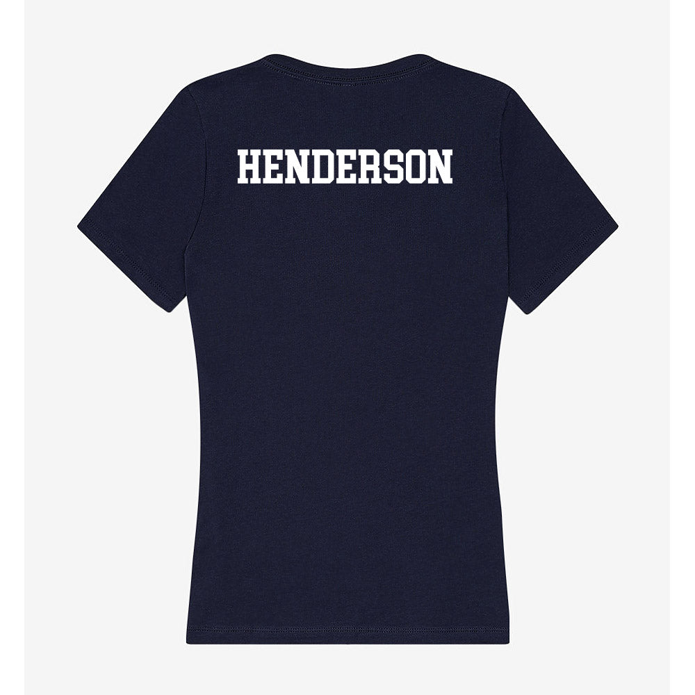 Jackson State - NCAA Women's Bowling : Tiara Henderson - Women's V-Neck T-Shirt-1