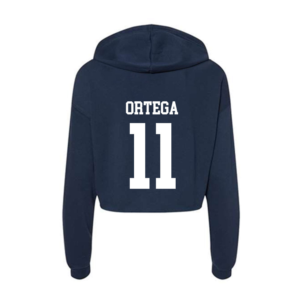 Jackson State - NCAA Women's Soccer : Mia Ortega - Women's Crop Fleece Hoodie-1