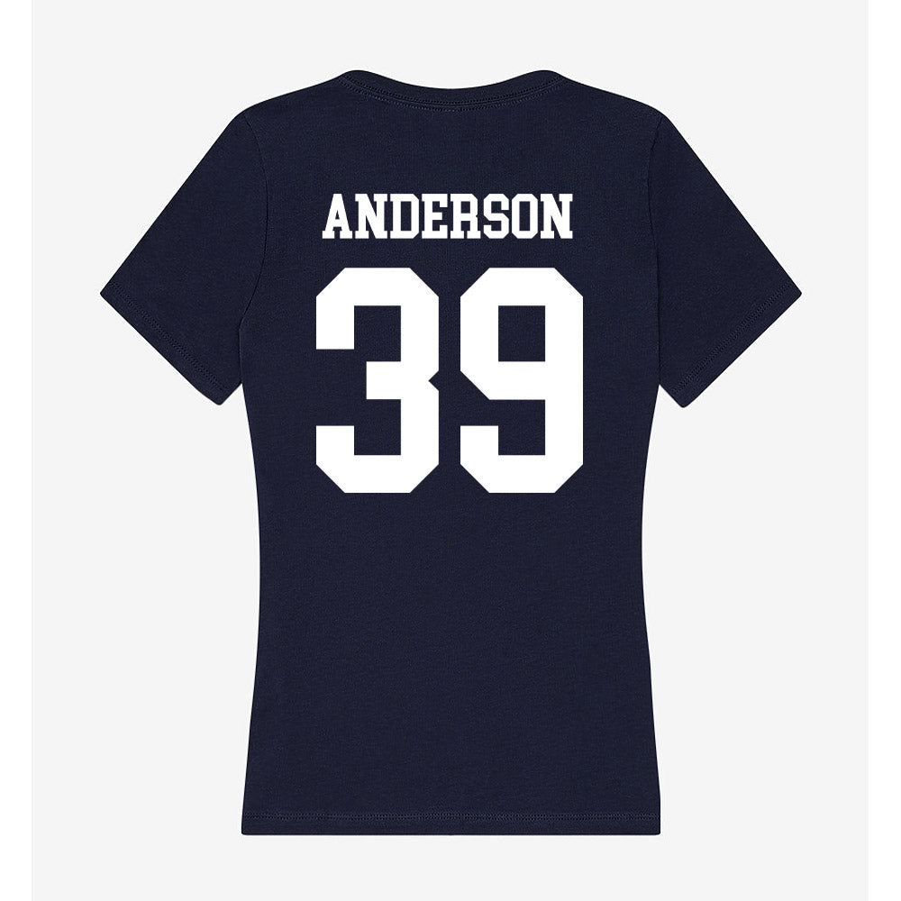 Jackson State - NCAA Football : Noah Anderson - Women's V-Neck T-Shirt-1