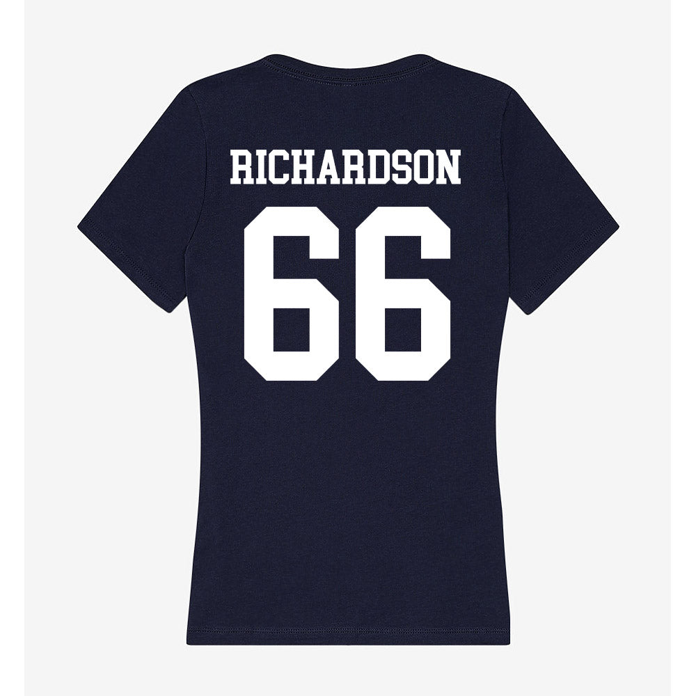 Jackson State - NCAA Football : Camron Richardson - Women's V-Neck T-Shirt-1