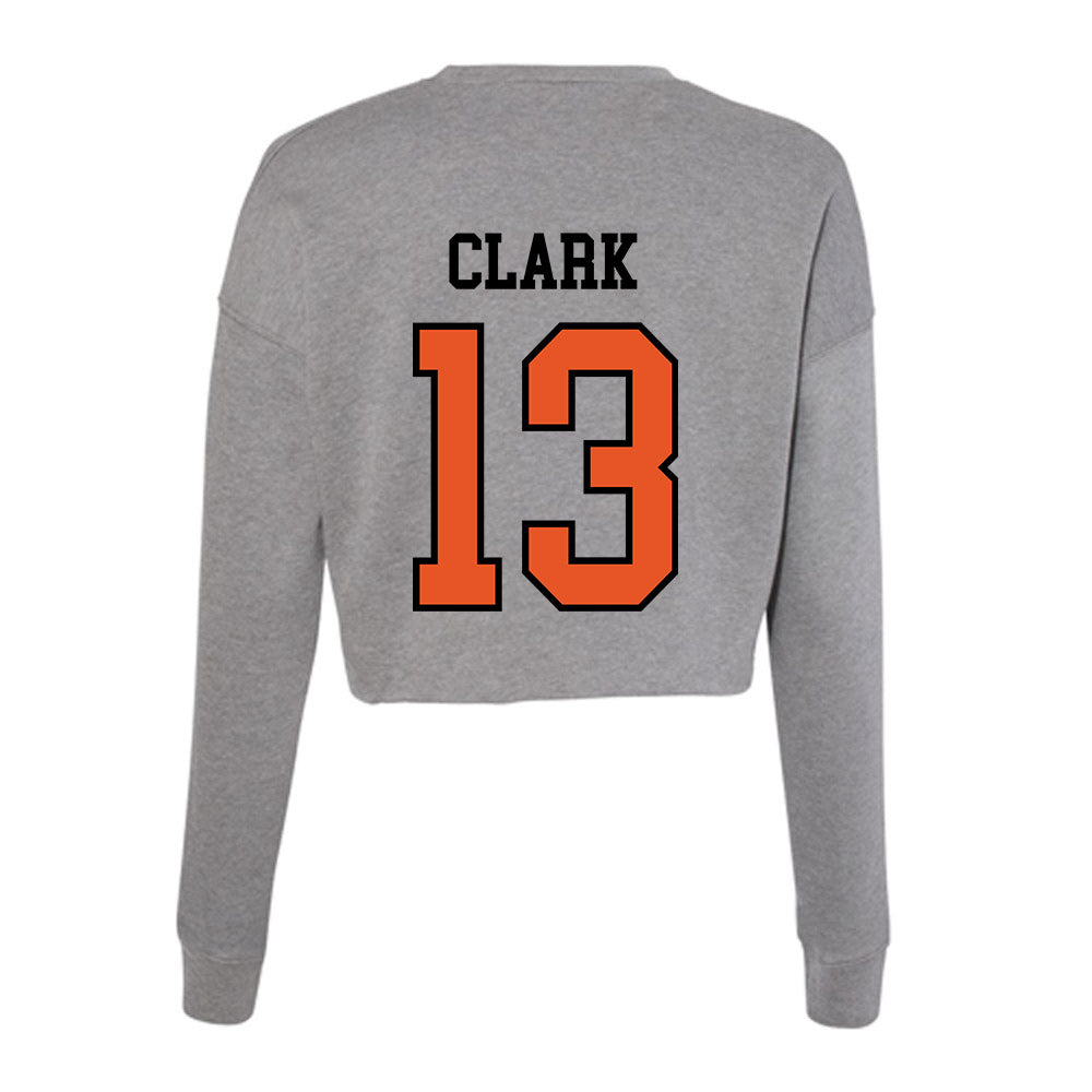 Pacific - NCAA Women's Soccer : Shay Clark - Women's Cropped Crew Fleece-1
