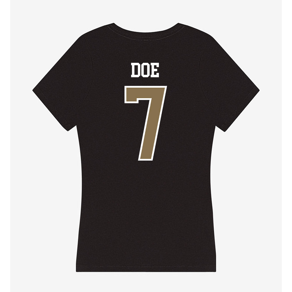 Bryant - NCAA Football : Aldrich Doe - Women's V-Neck T-Shirt-1