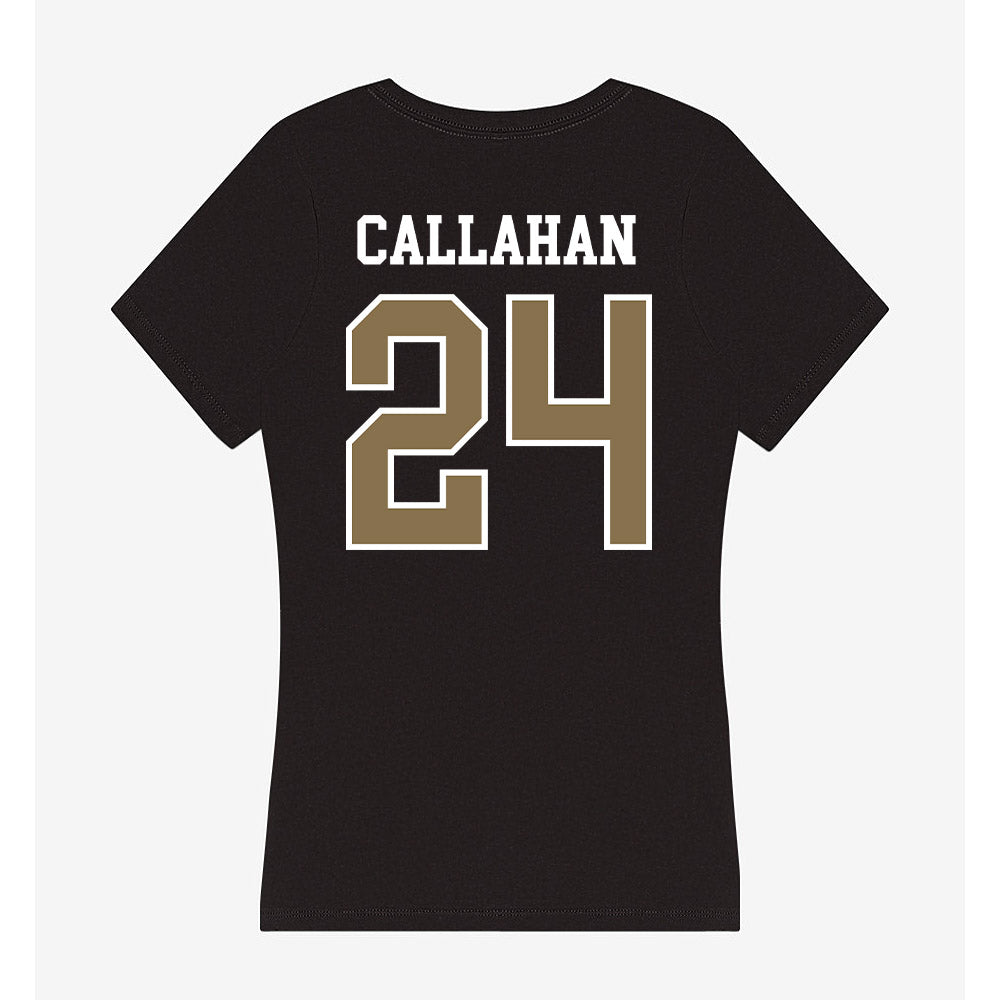 Bryant - NCAA Women's Soccer : Delaney Callahan - Women's V-Neck T-Shirt-1