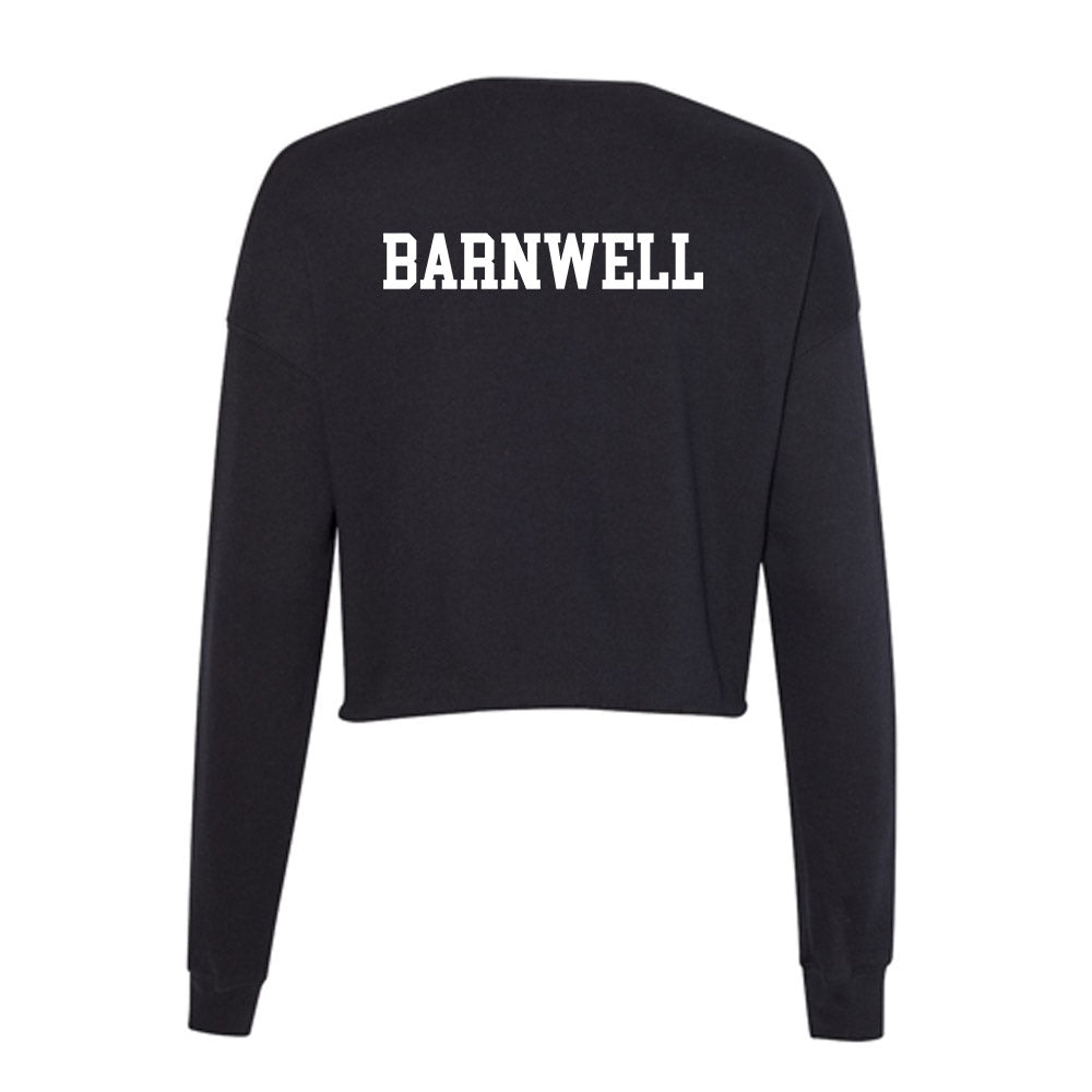 Bryant - NCAA Men's Track & Field : Aaron Barnwell - Women's Cropped Crew Fleece-1
