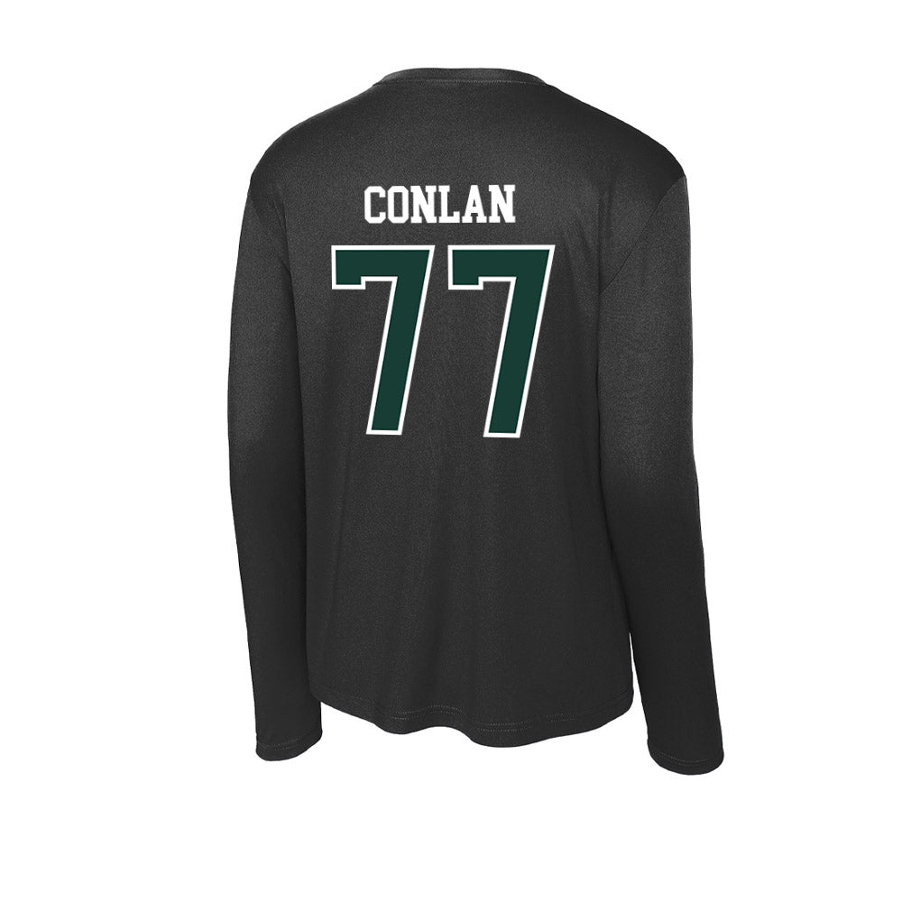 Lake Erie College - NCAA Men's Lacrosse : Gavin Conlan - Activewear Long Sleeve T-Shirt-1