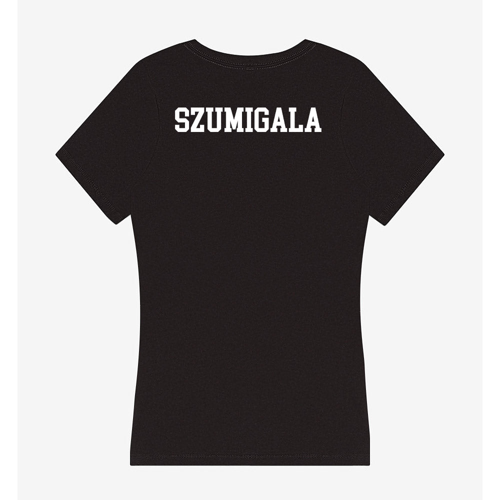 St. Bonaventure - NCAA Men's Track & Field : Peter Szumigala - Women's V-Neck T-Shirt-1