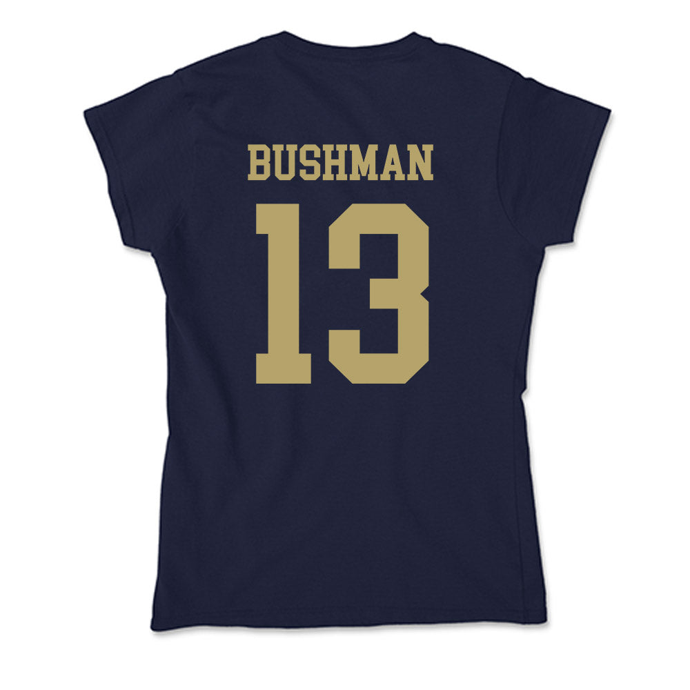 UC Davis - NCAA Women's Soccer : Sydney Bushman - Soft Style Women’s T-Shirt-1