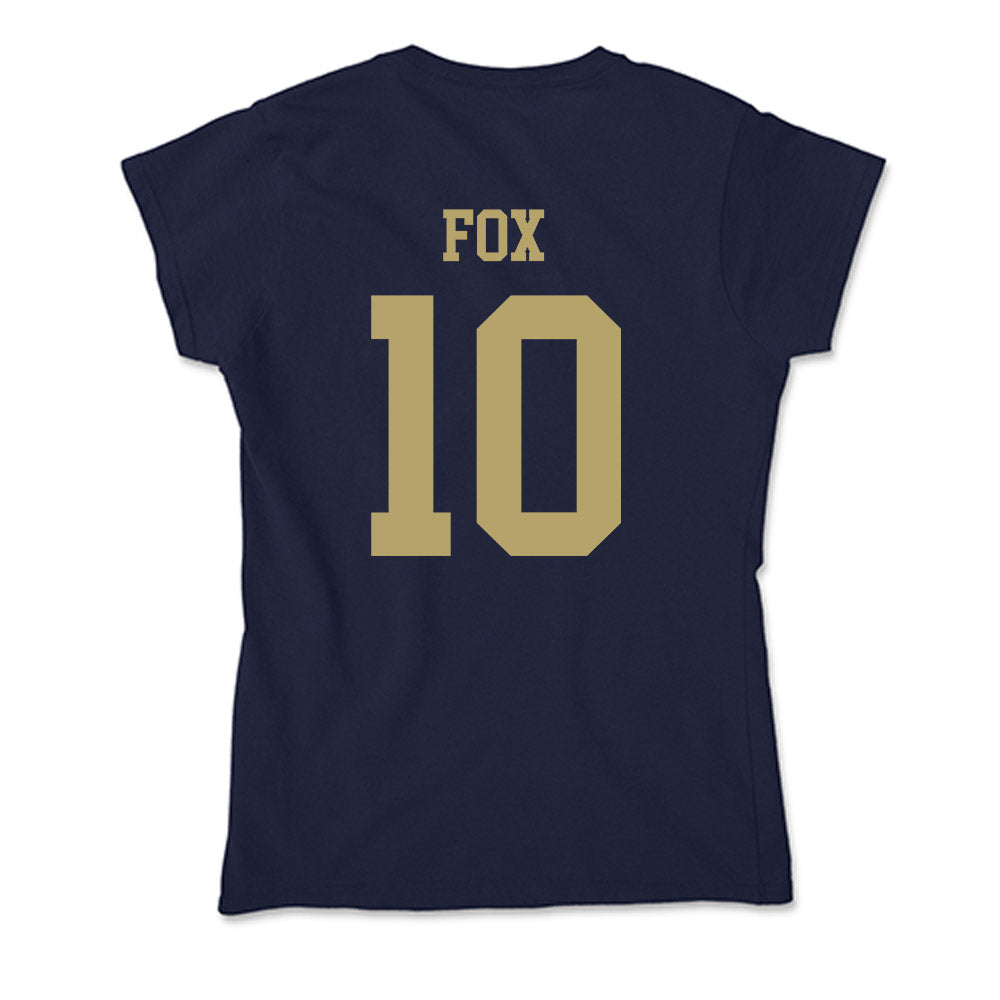 UC Davis - NCAA Women's Lacrosse : Jane Fox - Soft Style Women’s T-Shirt-1