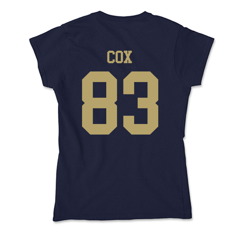 UC Davis - NCAA Football : Cade Cox - Soft Style Women’s T-Shirt-1