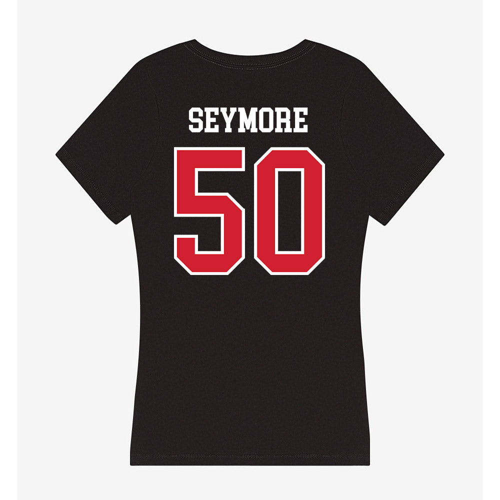 Western Kentucky - NCAA Football : Laurence Seymore - Women's V-Neck T-Shirt-1