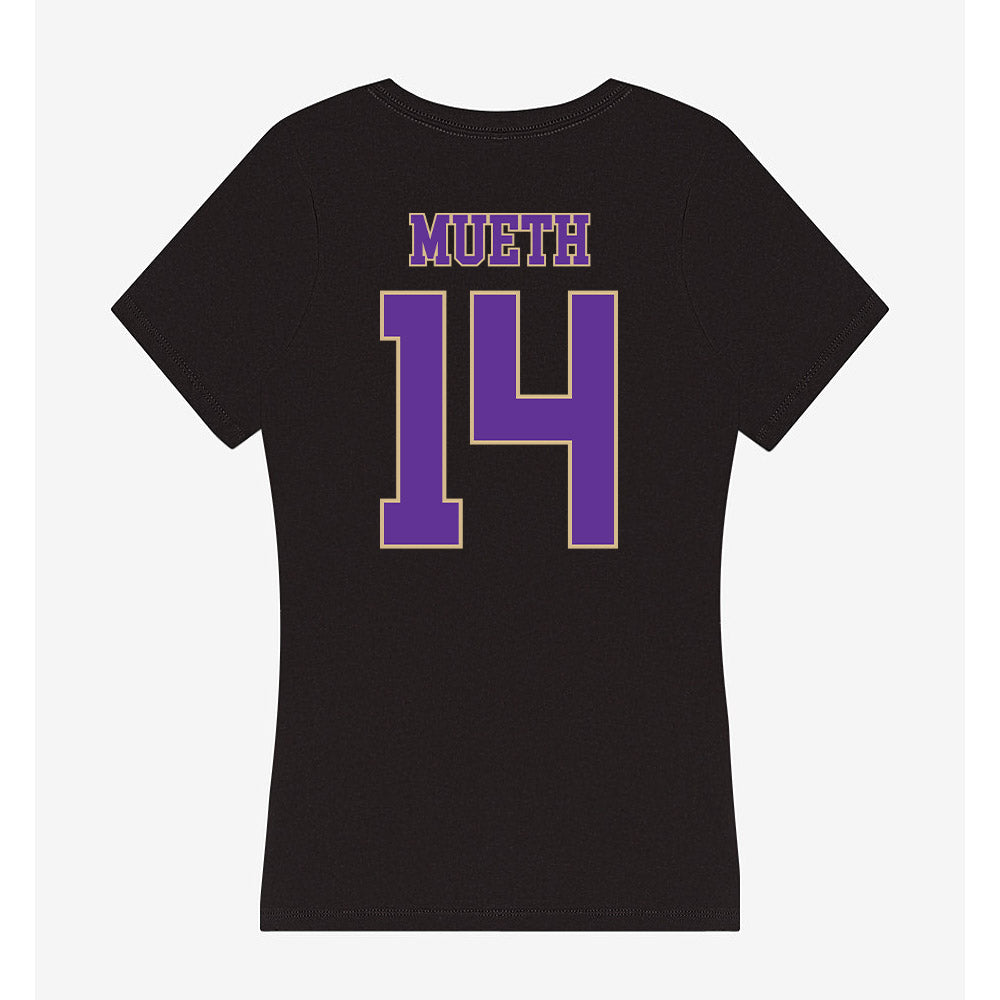 Western Carolina - NCAA Women's Soccer : Mary Mueth - Women's V-Neck T-Shirt-1