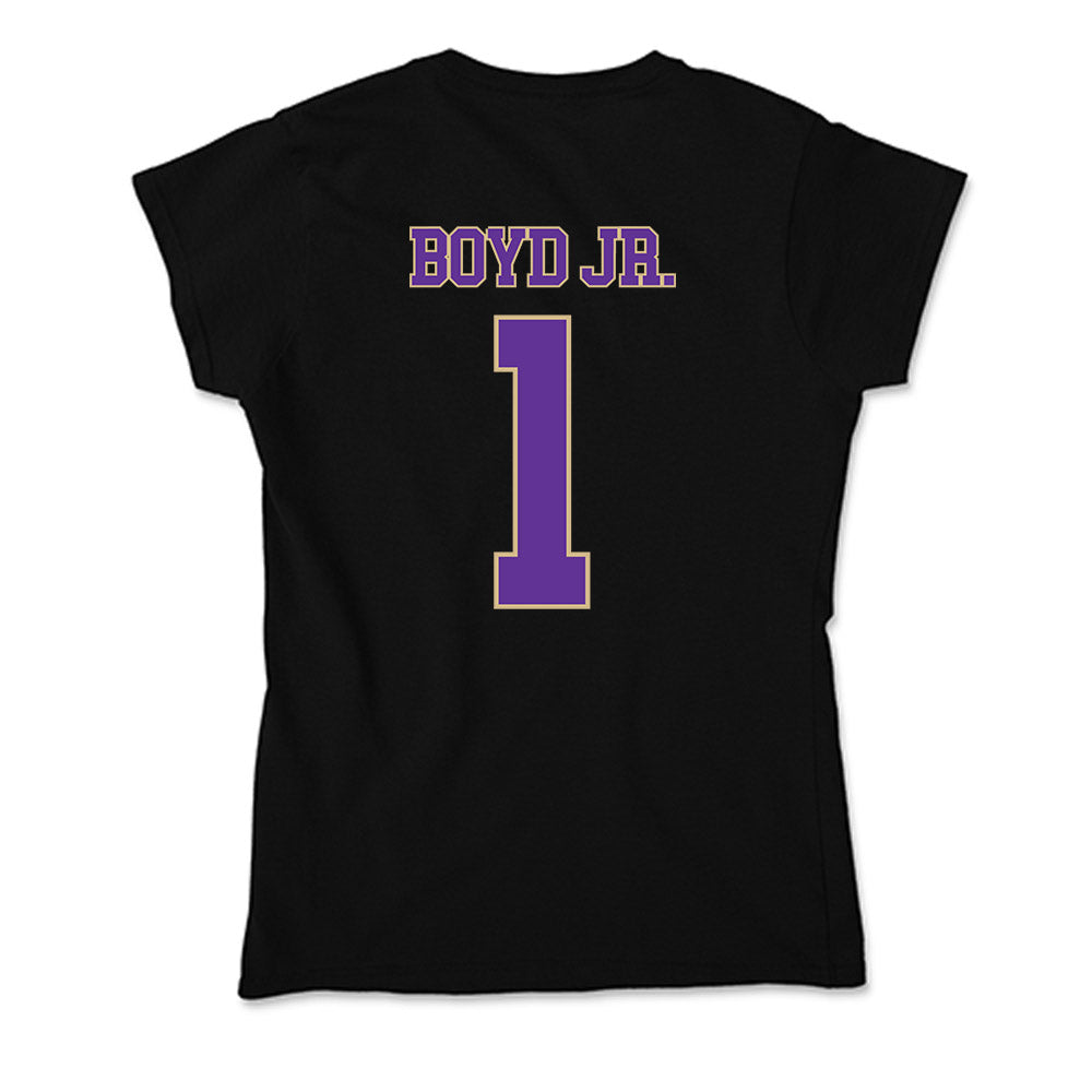 Western Carolina - NCAA Football : Pat Boyd Jr. - Soft Style Women’s T-Shirt-1