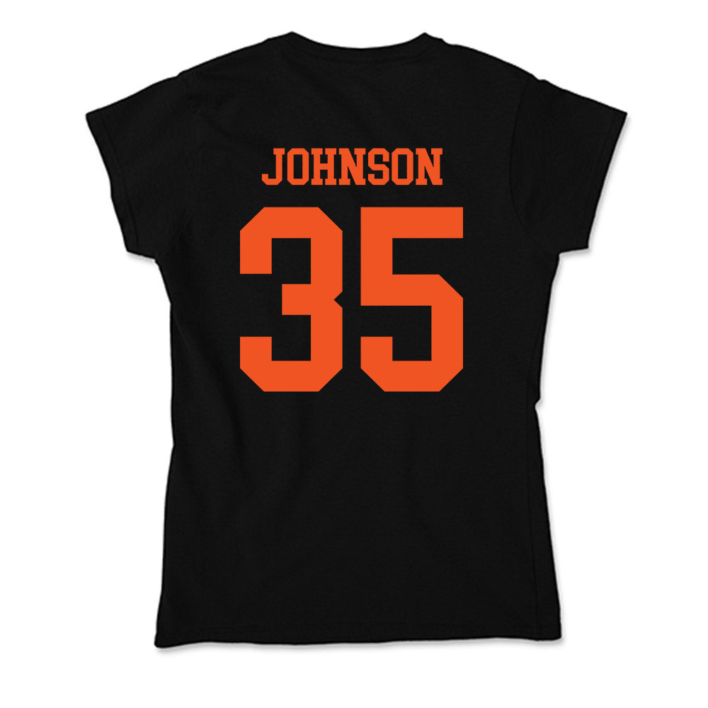 SHSU - NCAA Football : Cadiin Johnson - Soft Style Women’s T-Shirt-1