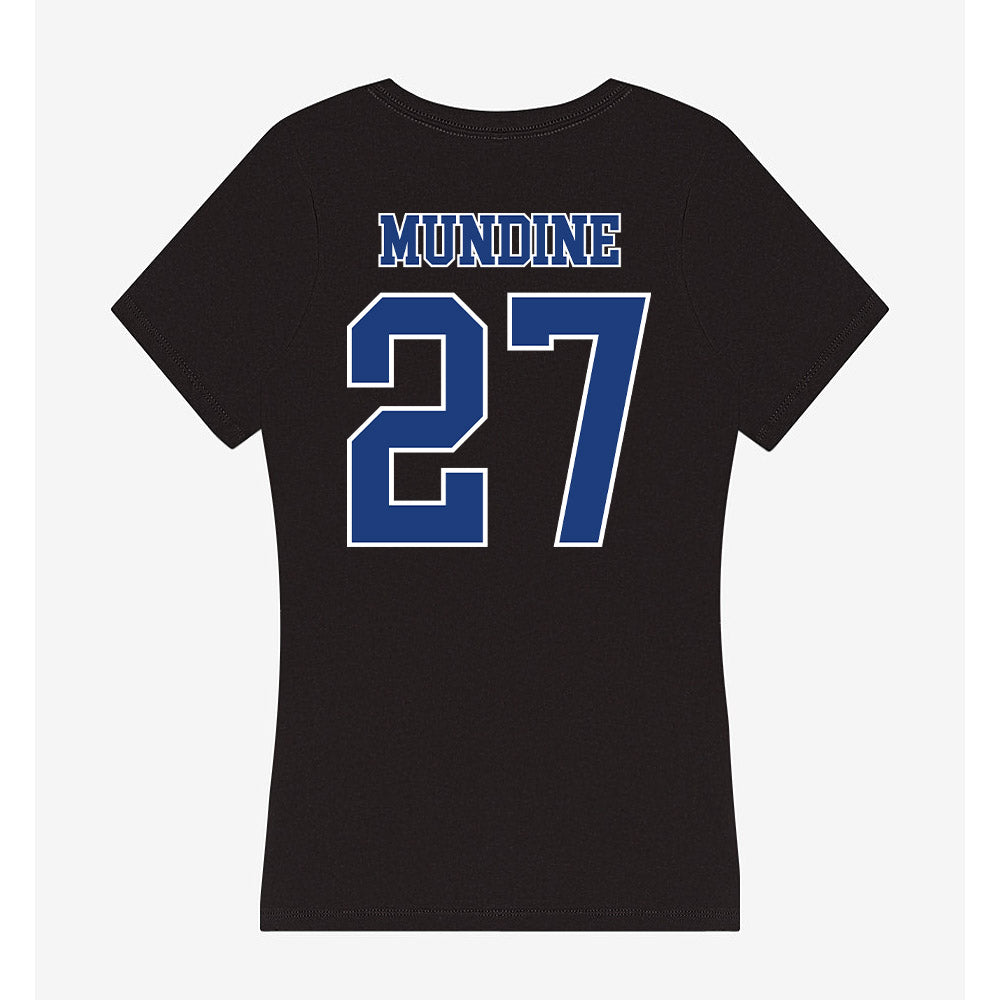 McNeese State - NCAA Softball : samantha mundine - Women's V-Neck T-Shirt-1