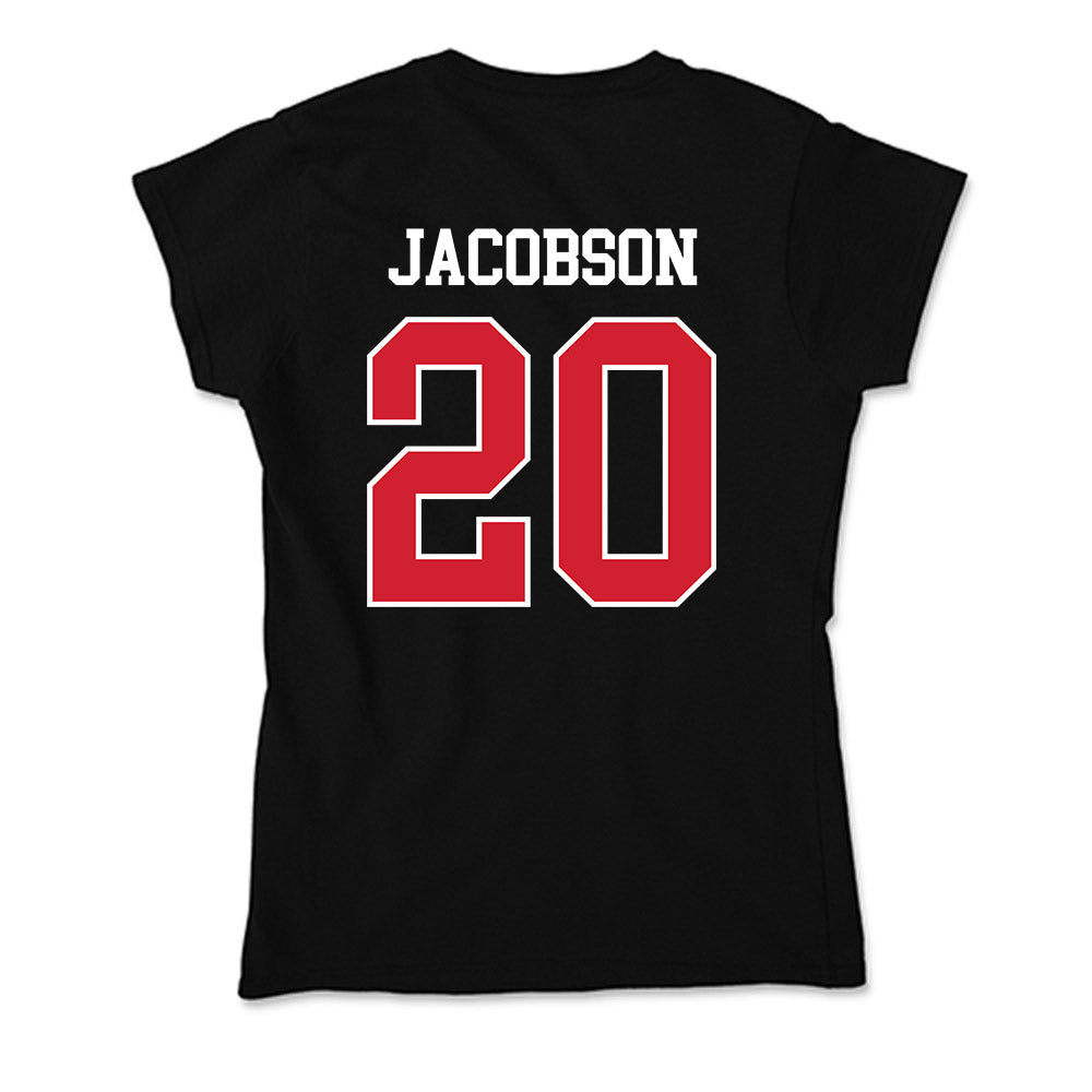 Eastern Washington - NCAA Football : Tyson Jacobson - Soft Style Women’s T-Shirt-1