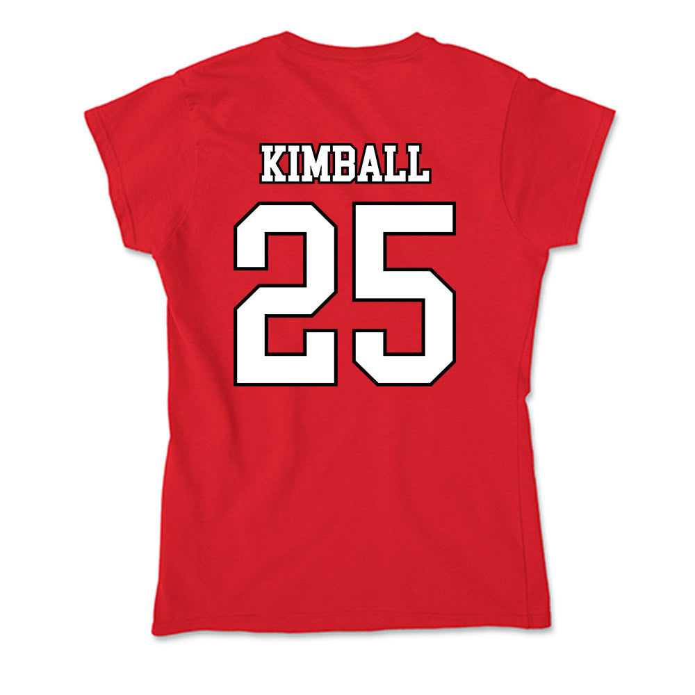 Youngstown State - NCAA Softball : Kennedy Kimball - Soft Style Women’s T-Shirt-1