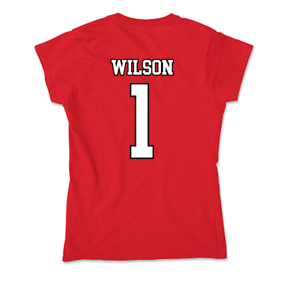Youngstown State - NCAA Football : Ky Wilson - Soft Style Women’s T-Shirt-1