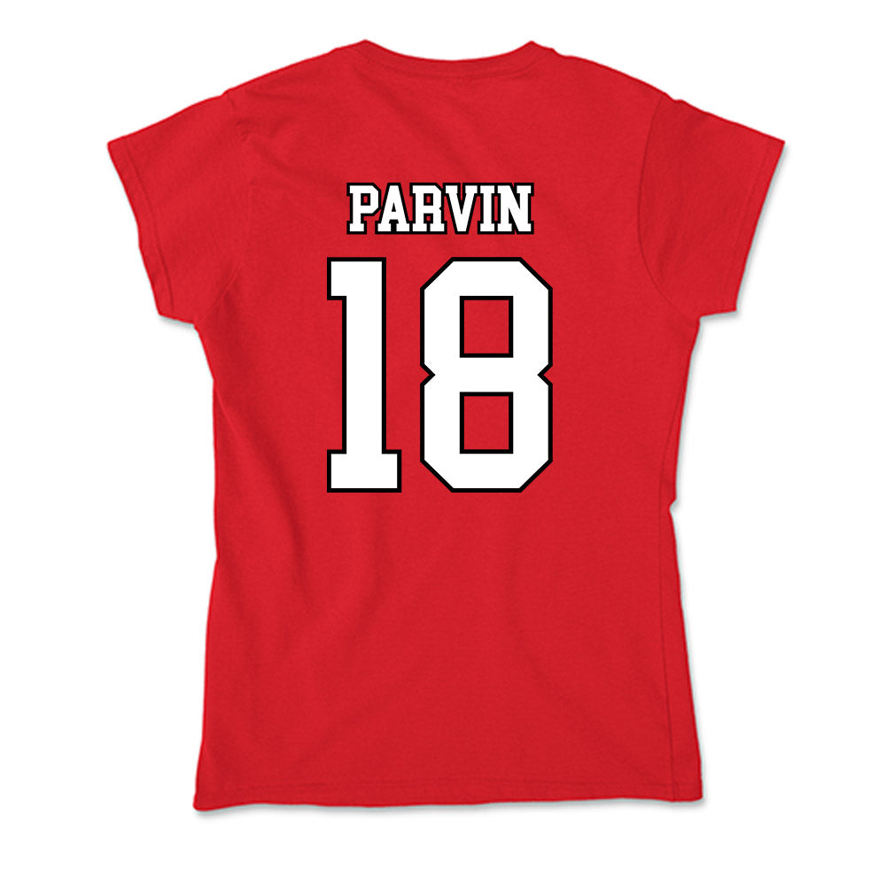 Youngstown State - NCAA Football : Cole Parvin - Soft Style Women’s T-Shirt-1