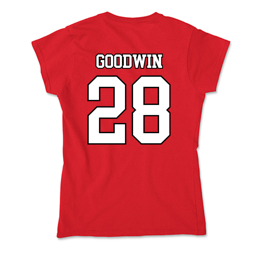 Youngstown State - NCAA Baseball : Nic Goodwin - Soft Style Women’s T-Shirt-1