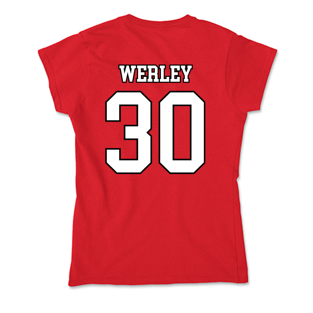 Youngstown State - NCAA Softball : Tatum Werley - Soft Style Women’s T-Shirt-1