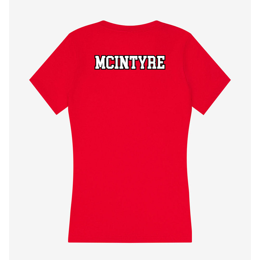 Youngstown State - NCAA Women's Track & Field : Brooklynn Mcintyre - Women's V-Neck T-Shirt-1
